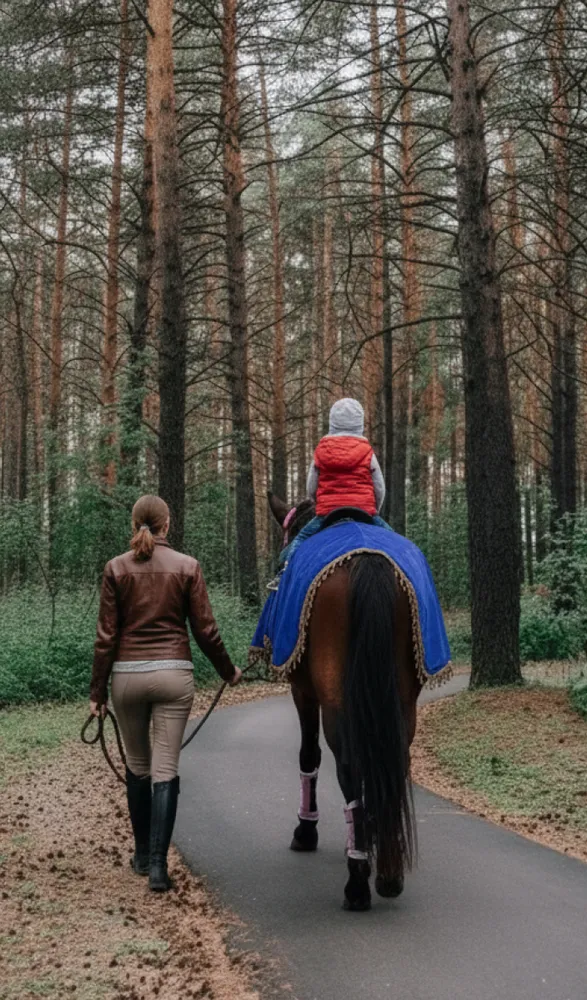 Верховая езда в «ЛУКОМОРЬЕ»